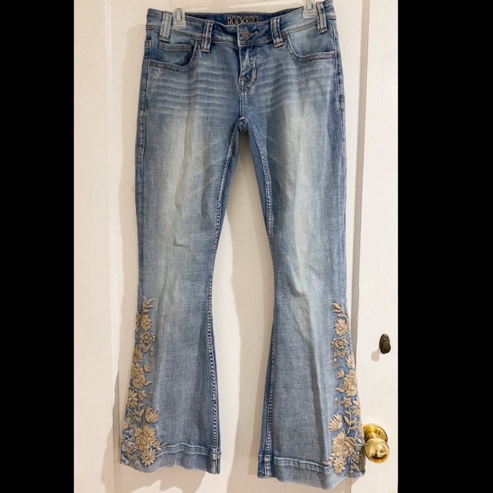 Embroidered Bellbottoms